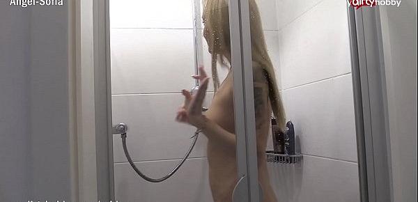  MyDirtyHobby - Brother caught spying on Step sister while showering